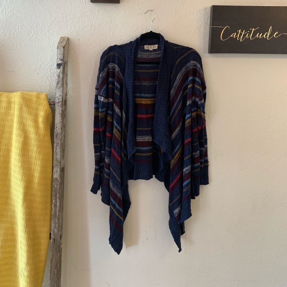 Asymmetrical cardigan